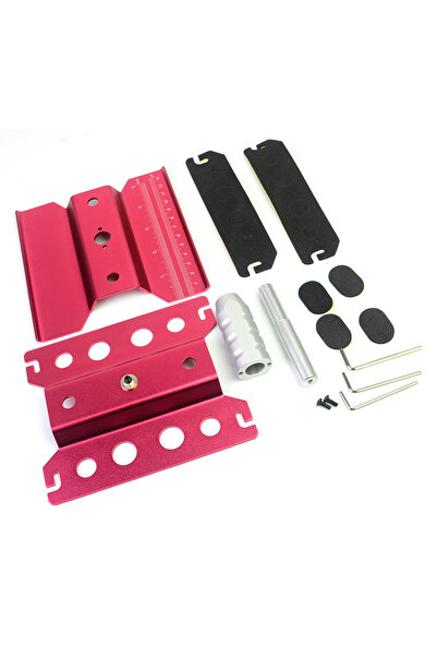 Choice Red RC Cars Tool Heightening Work Stand Assembly Platform 360 Degree Rotate Repair Station 1/10 1/8