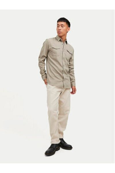 Jack & Jones Cămașă bărbătească Jack Jones 12138115 Maro