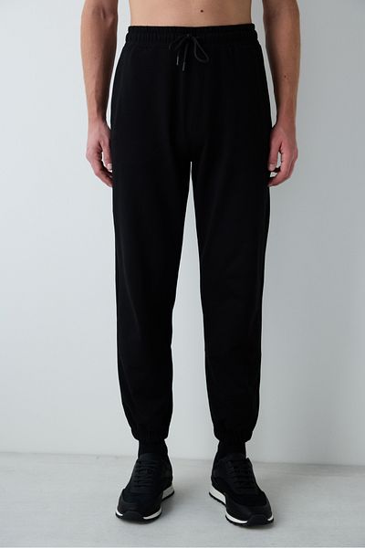 Penti Timeless Black Jogger-Pyjamahose für Herren