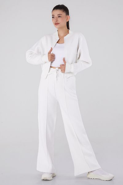 TOFİSA Tracksuit Set Ecru - 26275