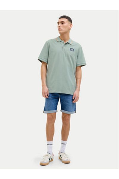 Jack & Jones Tricou polo pentru bărbați Jack Jones 12269238 Verde