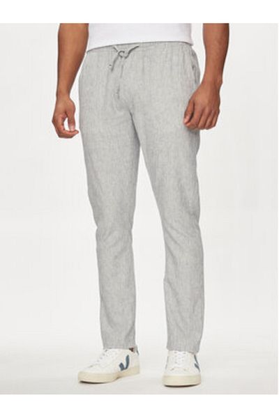 Indicode Pantaloni bărbătești INVitaly 60-332 albaștri din material textil