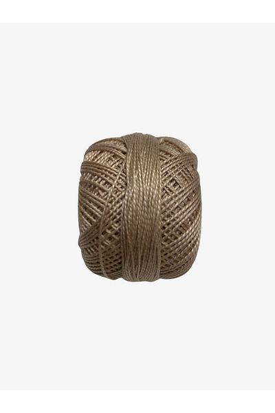 Yiğit Kumaş Embroidery Thread (Etamine Thread) Anchor No:8 Milky Coffee Color 376