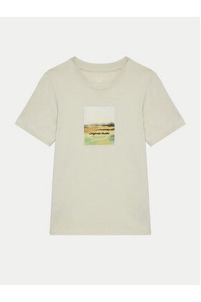 Jack & Jones jack jones junior Boy T-Shirt 12267453 Beige