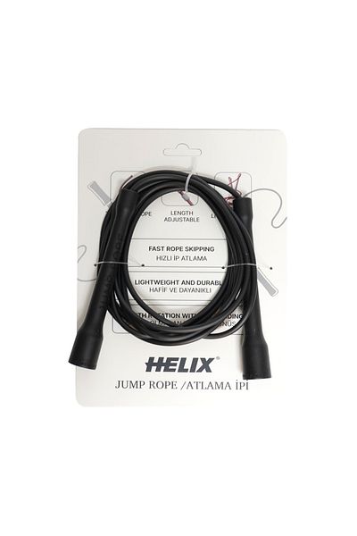 Helix Jr-2 Jump Rope - Black