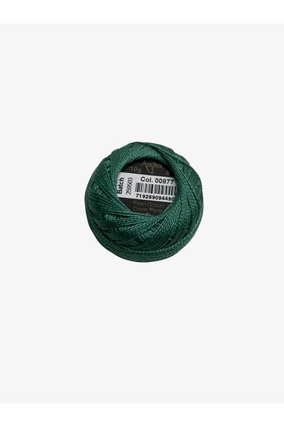 Yiğit Kumaş Embroidery Thread (Etamine Thread) Anchor No:8 Mint Color 877