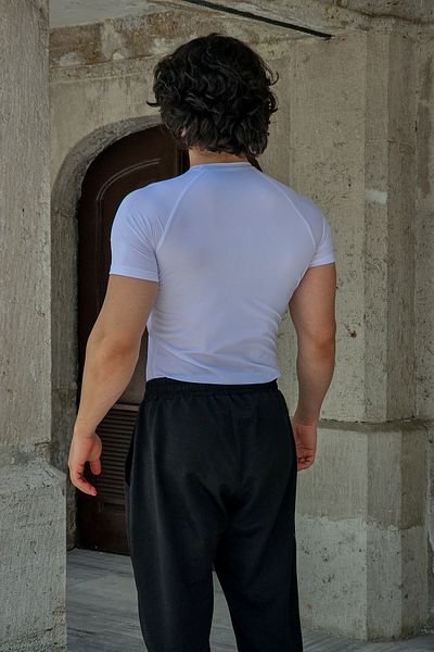 Liber Μπλουζάκι συμπίεσης (ΛΕΥΚΟ)