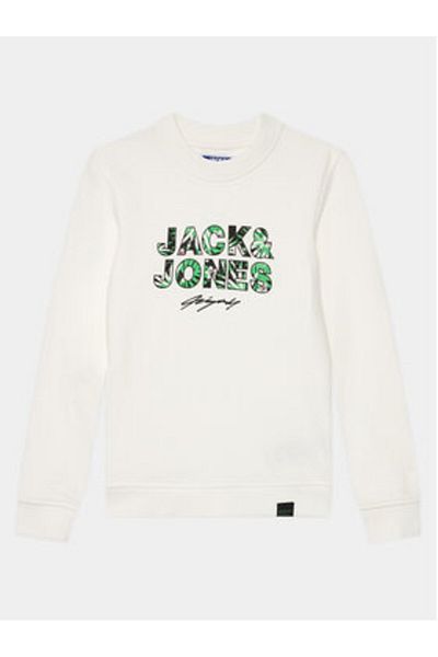 Jack & Jones Hanorac Jack Jones Junior pentru băieți 12235517 Alb