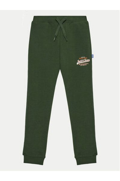 Jack & Jones Pantaloni de trening Jack Jones Junior pentru băieți 12258851 Verzi