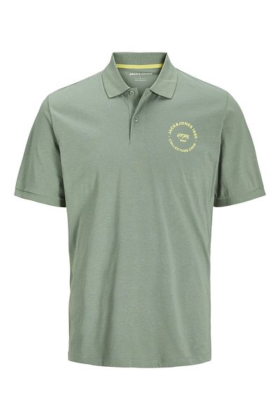 Jack & Jones Tricou polo pentru bărbați Jack Jones 12269299 Verde