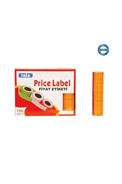 TRİX Colorful Price Tag 600 Tags X 2 Rolls