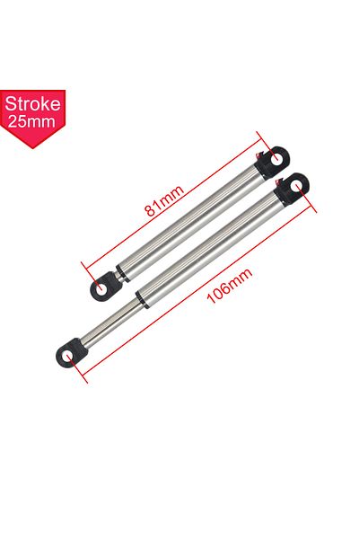 Choice 25mm Stroke Metal Electric Push Rod 10/30/ 50/ 80/100/130mm Stroke Built-in Motor 3V-6V Putter For R