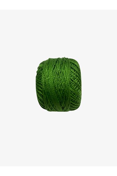 Yiğit Kumaş Embroidery Thread (Etamine Thread) Anchor No:8 Green Color 257