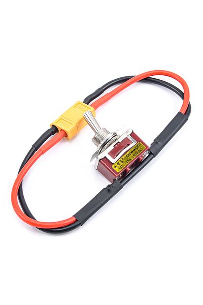 Choice XT60 plug AWG14 Large Current High Load Power Supply Switch with T Plug XT60 XT90 Connector for RC A