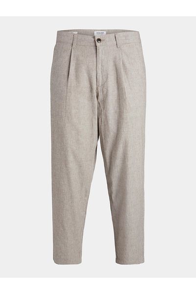 Jack & Jones jack jones Mens Fabric Trousers 12248993 Gray