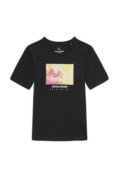Jack & Jones Tricou Jack Jones Junior pentru băieți 12278349 Negru