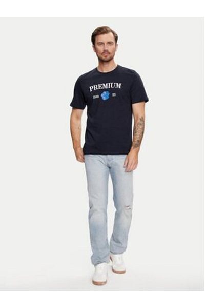 Jack & Jones jack jones Men's T-Shirt 12259673 Navy Blue