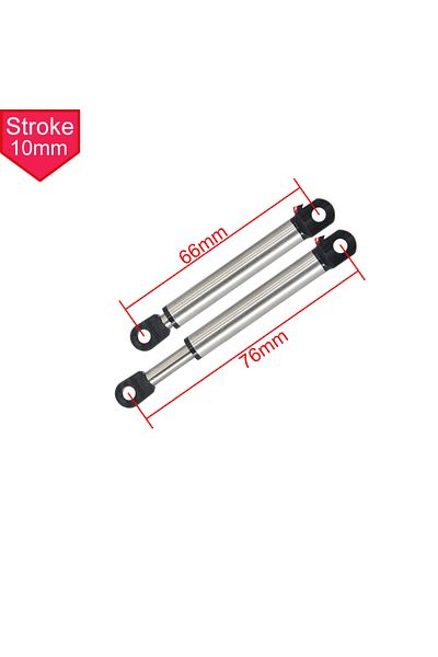Choice 10mm Stroke 10mm/15mm/20mm/25mm Short Stroke Metal Push Rod Simulation Cylinder 3V-6V Input Putter F