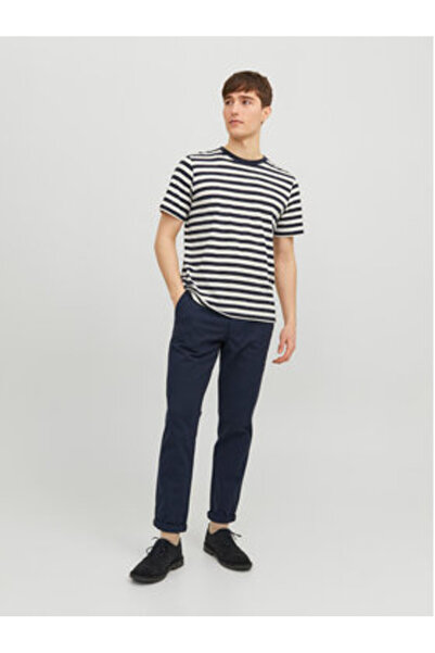 Jack & Jones jack jones Men's Chinos 12206198 Navy Blue