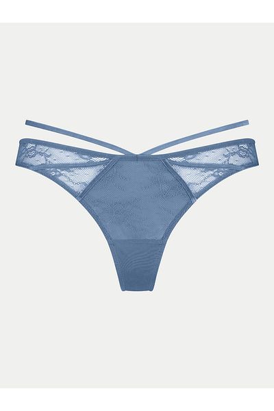 Hunkemöller hunkemoller Tanga pentru femei 204622 Albastru