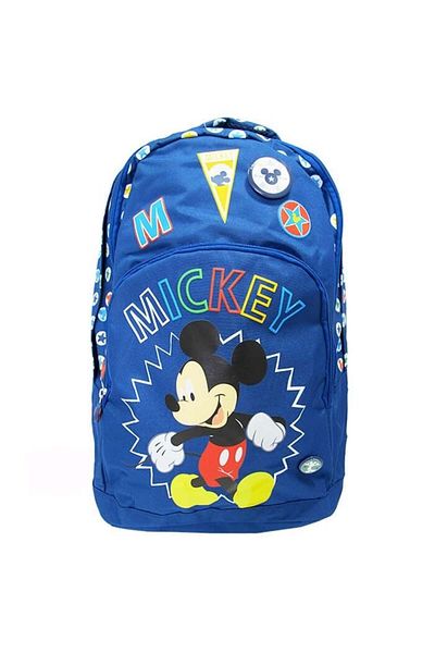 PIGNA Ghiozdan scolar Mickey 45cm Albastru