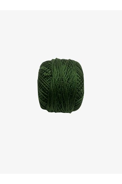Yiğit Kumaş Embroidery Thread (Etamine Thread) Anchor No:8 Green Color 263