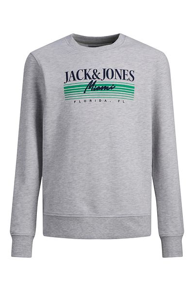 Jack & Jones Hanorac Jack Jones Junior pentru băieți 12235502 Gri