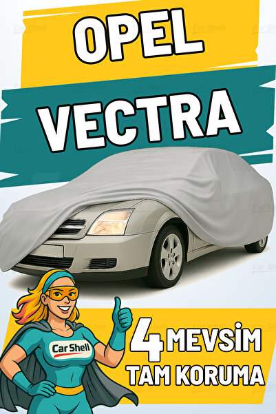 Car Shell Opel Vectra Uyumlu Araba Brandası Su ve Güneş Geçirmez Çizilmez Mif...