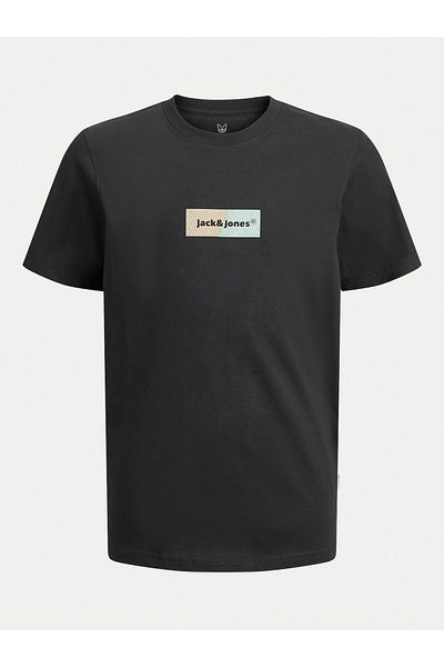 Jack & Jones Tricou Jack Jones Junior pentru băieți 12263282 Negru