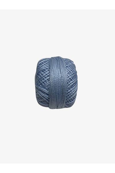 Yiğit Kumaş Embroidery Thread (Etamine Thread) Anchor No:8 Blue Color 128