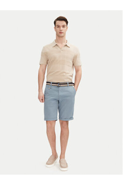 Indicode Pantaloni scurți din material textil albaștri pentru bărbați INROYCE 70-039