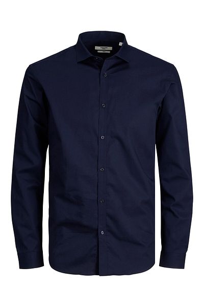 Jack & Jones Cămașă bărbătească Jack Jones 12201905 Bleumarin