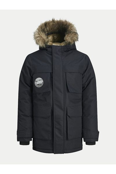 Jack & Jones Parka Jack Jones Junior pentru băieți 12258941 Albastru marin