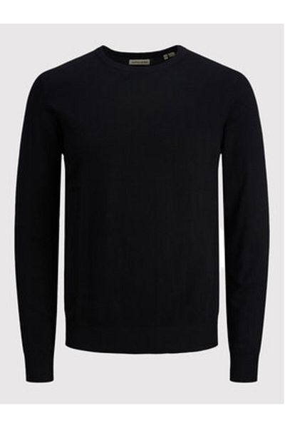 Jack & Jones Pulover bărbătesc Jack Jones 12208364 Negru