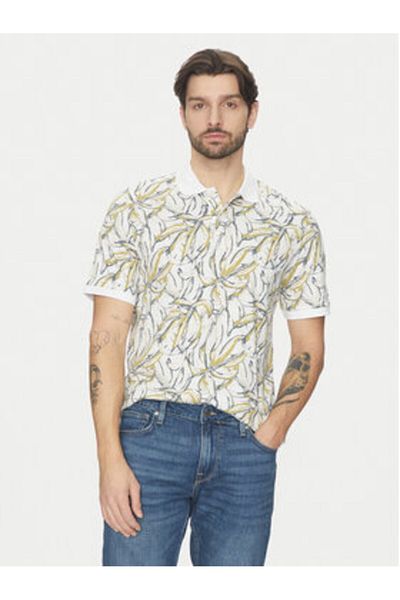 Jack & Jones Tricou polo pentru bărbați Jack Jones 12272985 Alb