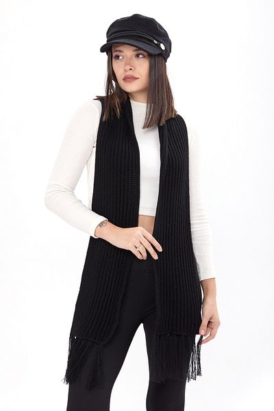 TOFİSA Scarf Black - 23872