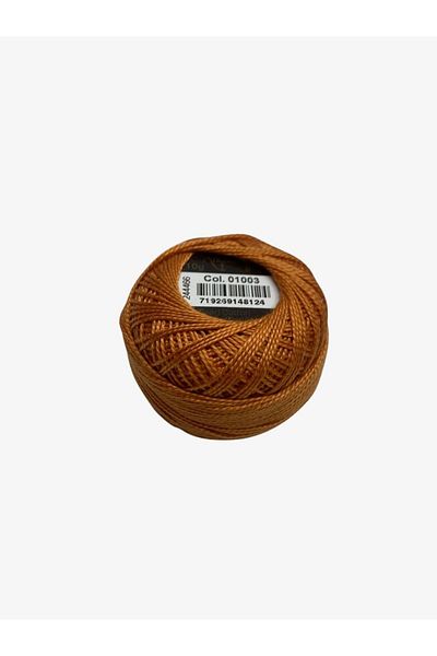 Yiğit Kumaş Embroidery Thread (Etamine Thread) Anchor No:8 Salmon Color 1003