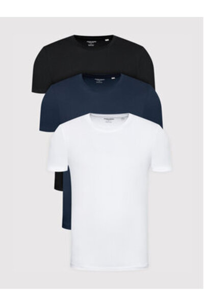 Jack & Jones Jack Jones Set de 3 tricouri pentru bărbați 12191759 Colorat