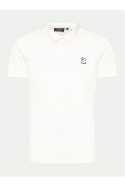 Indicode Tricou polo bărbătesc INKigan 41-039 Alb