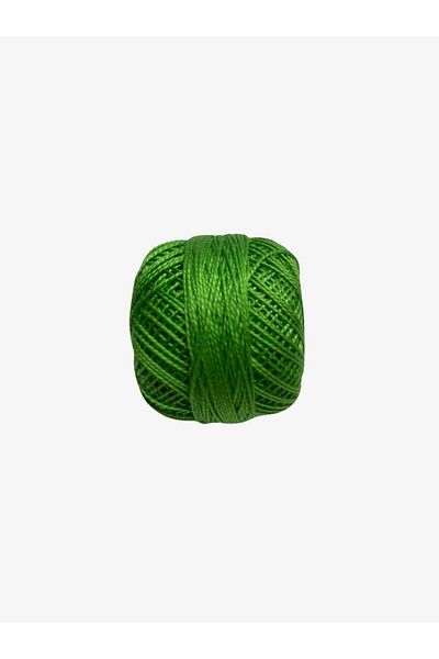 Yiğit Kumaş Embroidery Thread (Etamine Thread) Anchor No:8 Green Color 238