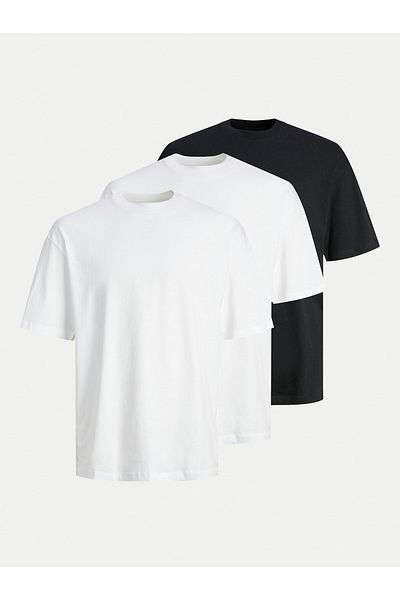 Jack & Jones Jack Jones Set de 3 tricouri pentru bărbați 12284202 Colorat