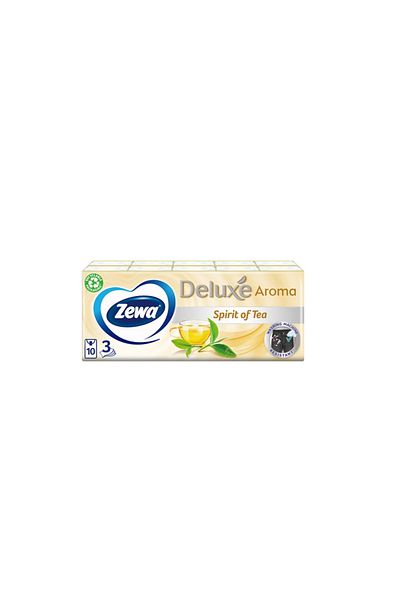 Zewa Pachet 3 X Batiste nazale Zewa Deluxe Spirit of Tea, 3 straturi, 10buc/set