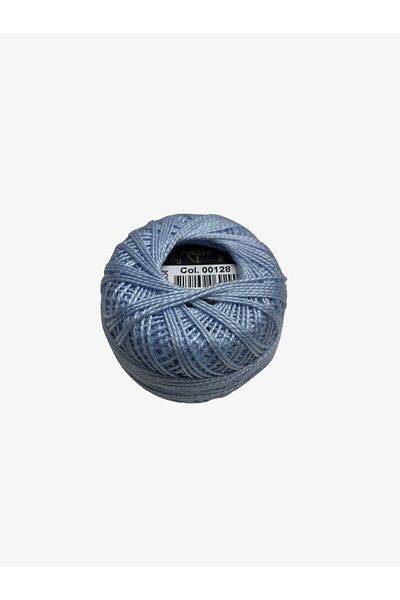 Yiğit Kumaş Embroidery Thread (Etamine Thread) Anchor No:8 Blue Color 128
