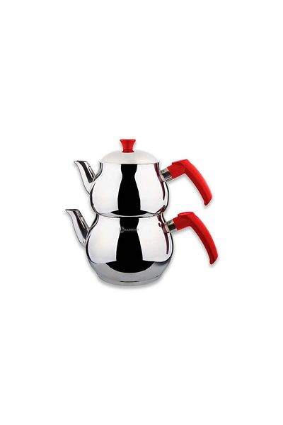 BYKARDELEN Mini Sphere Steel Teapot with Strainer