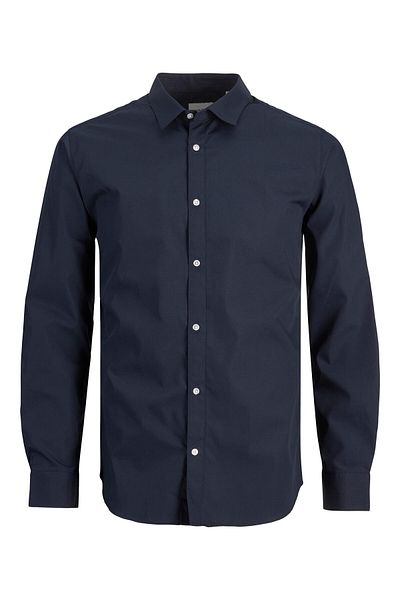 Jack & Jones Cămașă bărbătească Jack Jones 12187222 Bleumarin