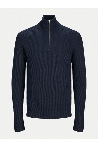 Jack & Jones Pulover bărbătesc Jack Jones 12258473 Bleumarin