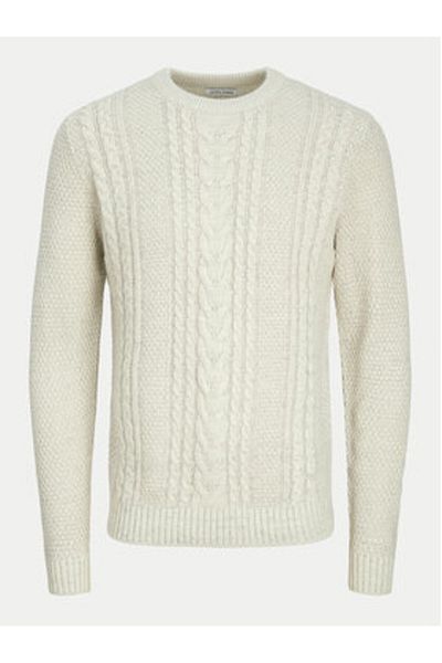 Jack & Jones jack jones Mens Sweater 12258480 Ecru