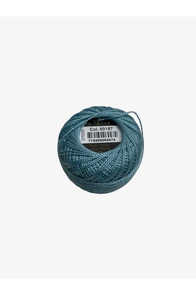 Yiğit Kumaş Embroidery Thread (Etamine Thread) Anchor No:8 Blue Color 167