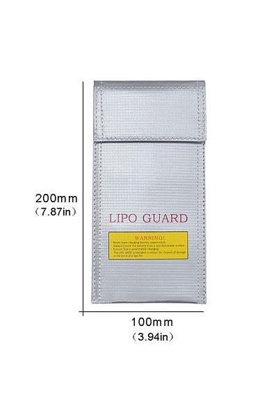 Choice 100x200x6MM High Quality Fireproof & Waterproof Explosion-proof RC LiPo Battery Safety Bag Safe Guar