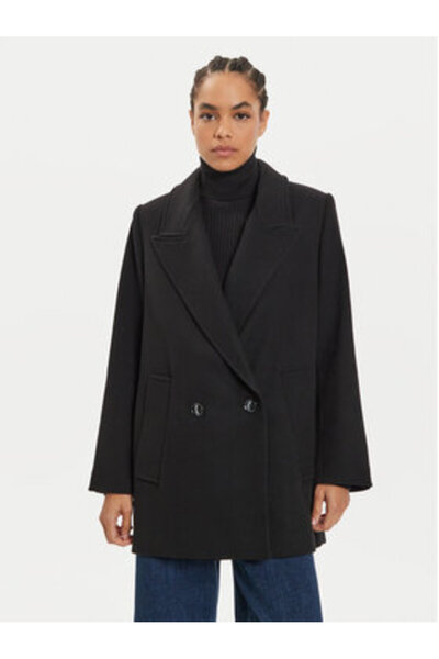 IVY OAK Women's Wool Coat IO119100 Black